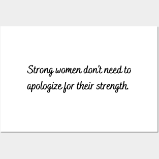 Strong Women Posters and Art